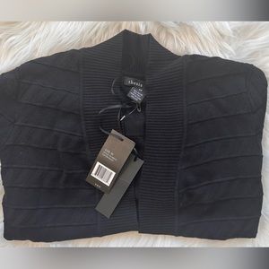 Women black cardigan sweater
